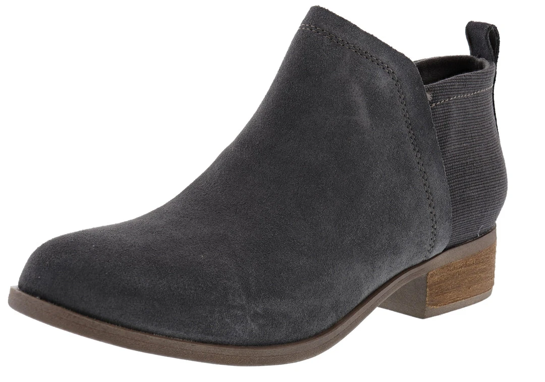 Toms Women Side Zipper Ankle Booties Deia Toms Women Side Zipper Ankle Booties Deia