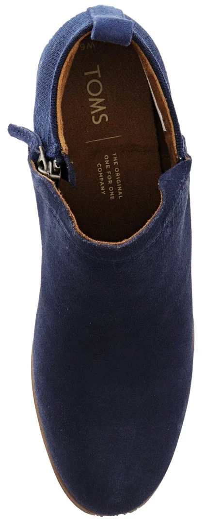 Toms Women Side Zipper Ankle Booties Deia Toms Women Side Zipper Ankle Booties Deia